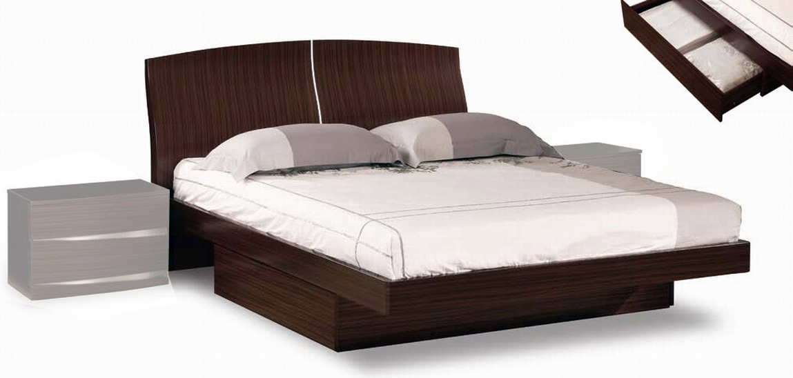 Global Furniture USA B63 Bed - Matte Sapele