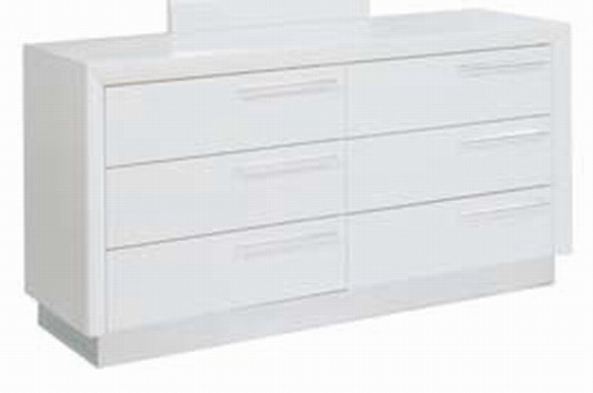 Global Furniture USA B99 Dresser - White