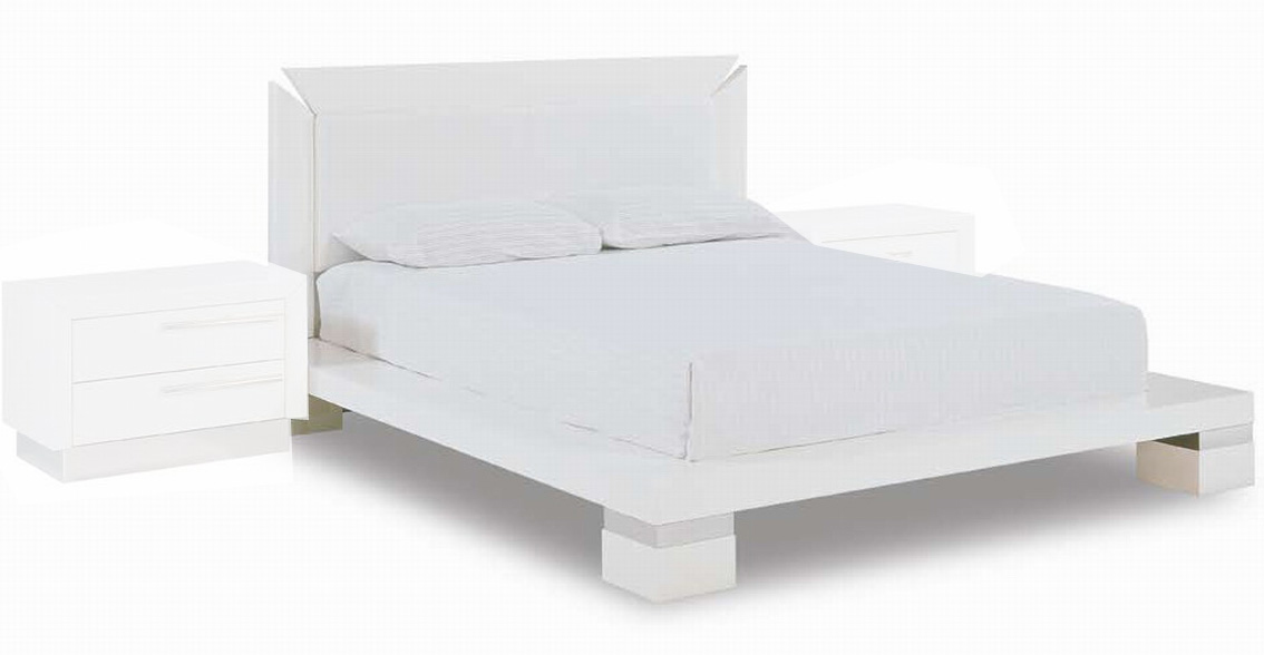 Global Furniture USA B99 Bed -White