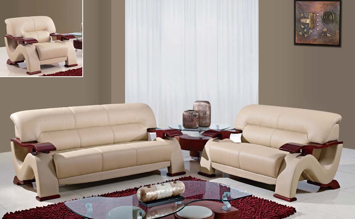 Global Furniture USA 2033 Living Room Collection - Cappuccino