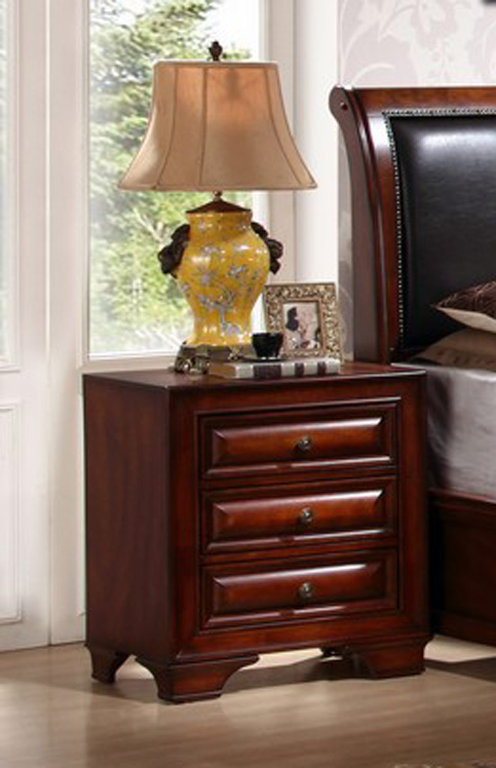 Global Furniture USA Veronica Nightstand - Antique Oak