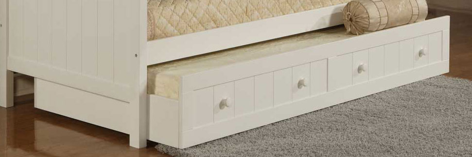 Hillsdale Staci Trundle Drawer White Finish