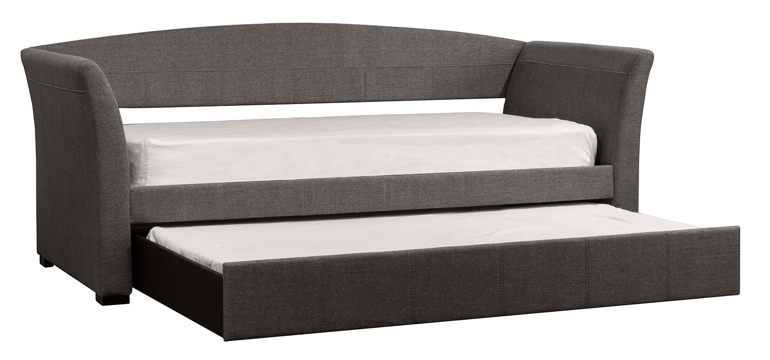 Hillsdale Montgomery Daybed with Trundle - Medium Gray