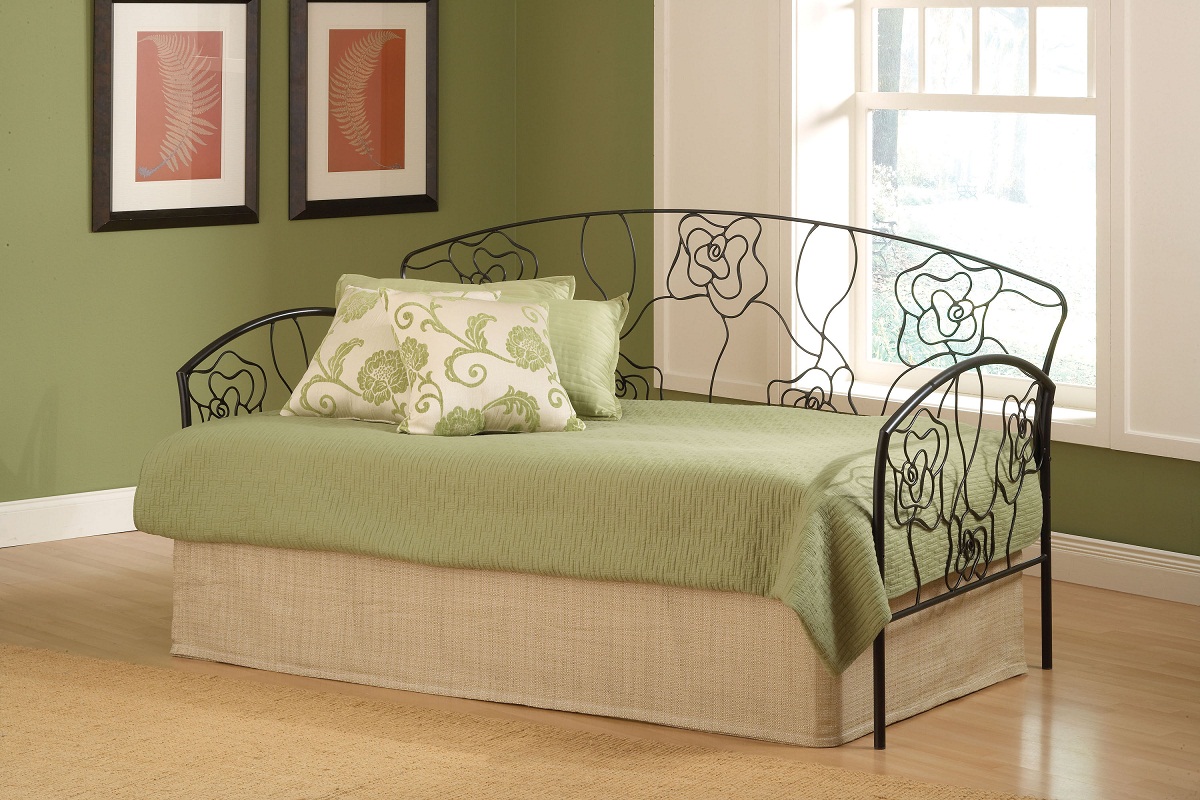 Hillsdale Rose Daybed - Aged Steel