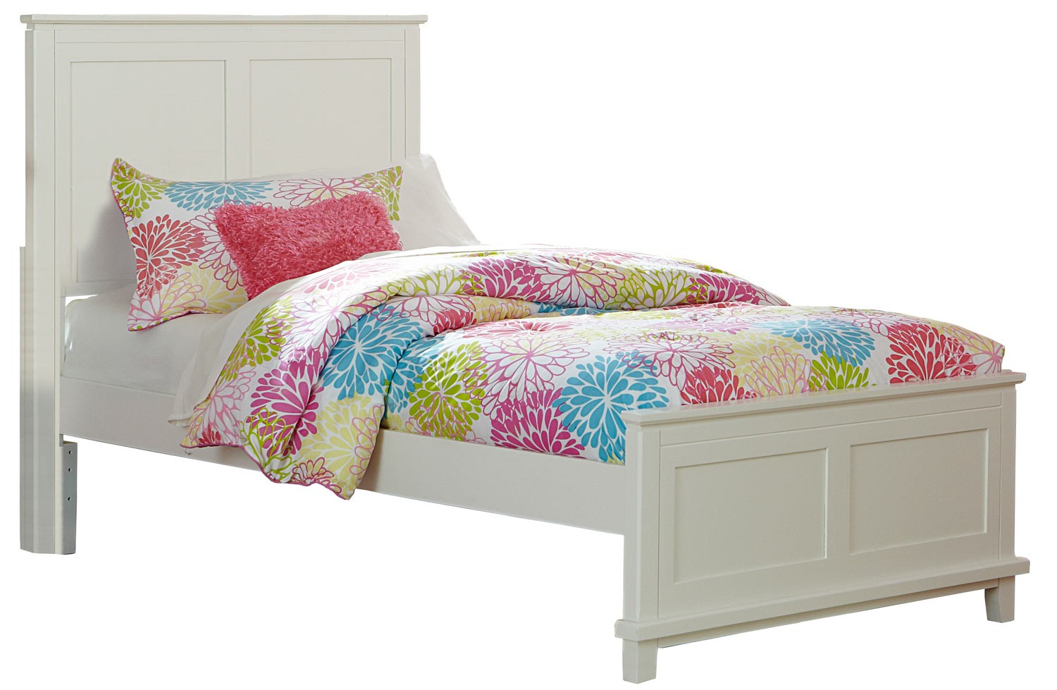 Hillsdale Bailey Panel Bed - White