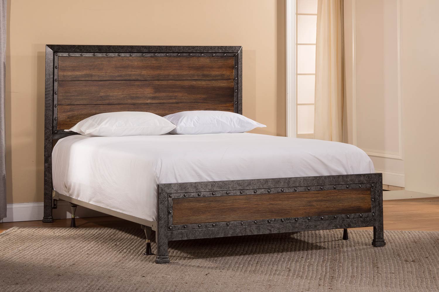 Hillsdale Mackinac Bed - Old Black with Driftwood