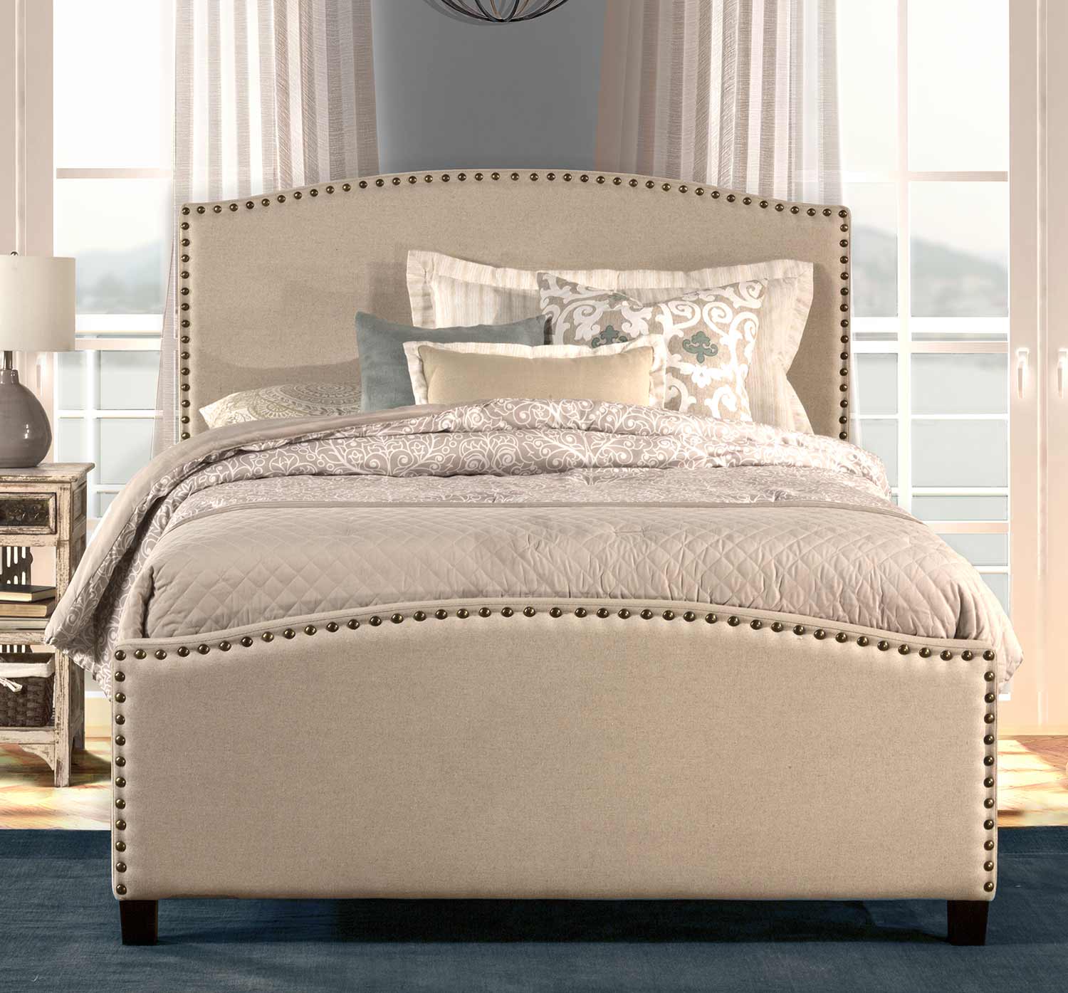 Hillsdale Kerstein Bed - Light Taupe