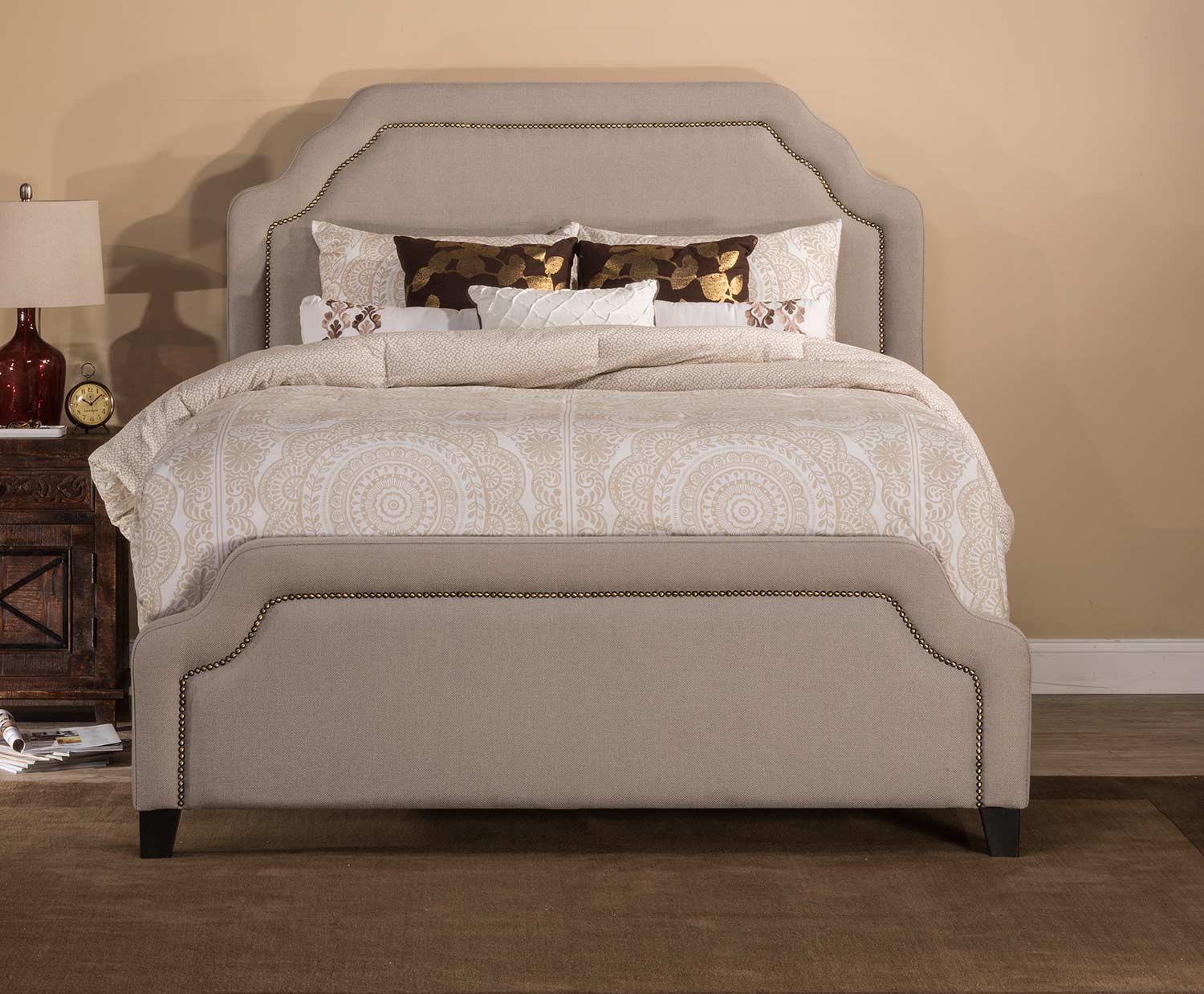 Hillsdale Carlyle Bed - Light Taupe