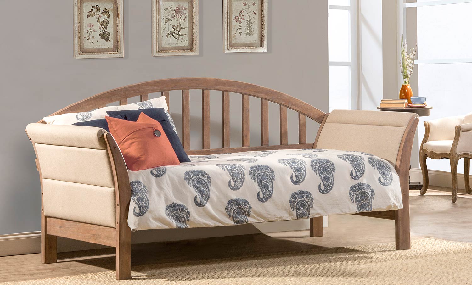 Hillsdale Olenec Daybed with Suspension Deck - Brushed Pine