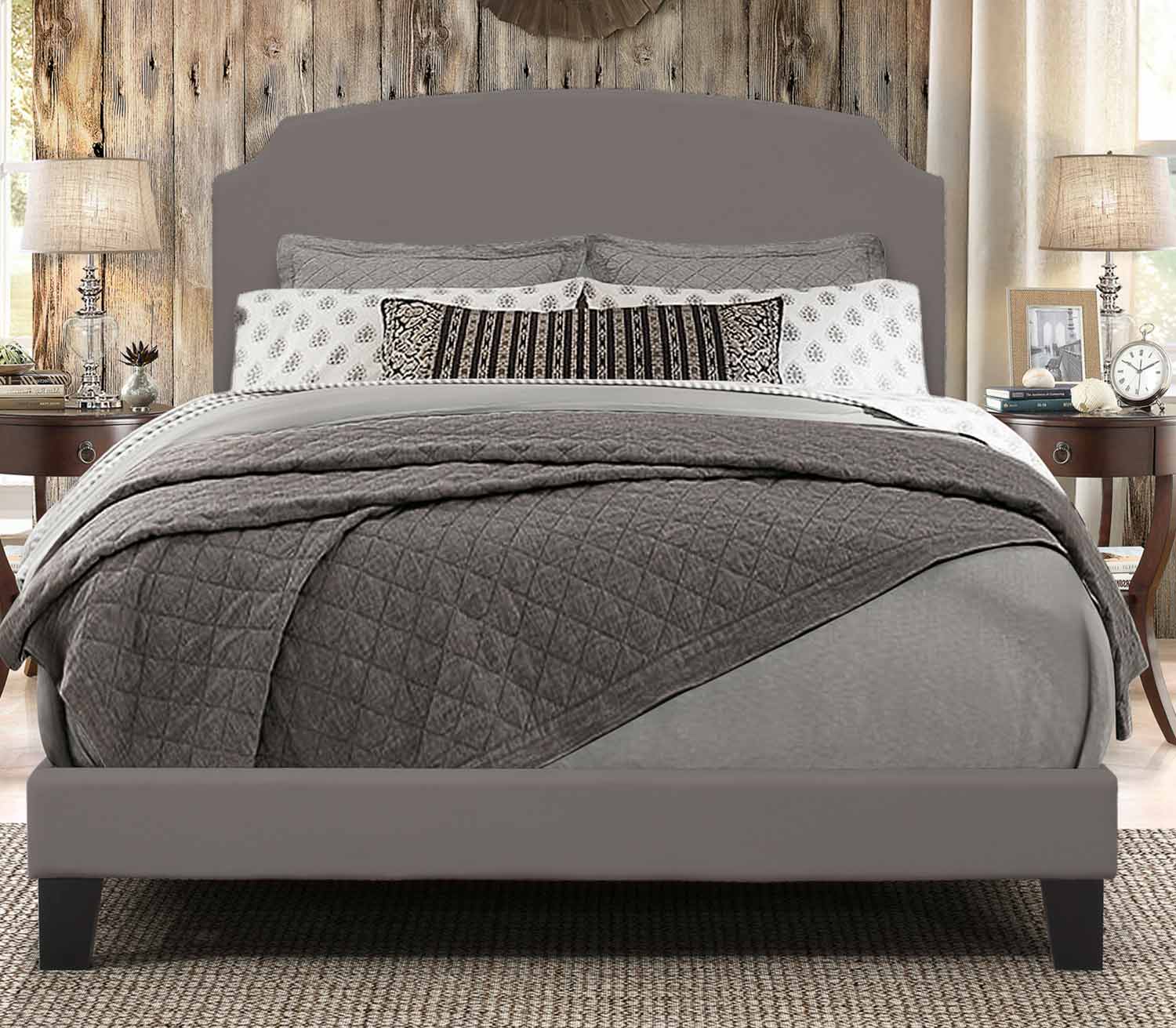 Hillsdale Desi Bed - Stone HD-2036-463-Bed at Homelement.com