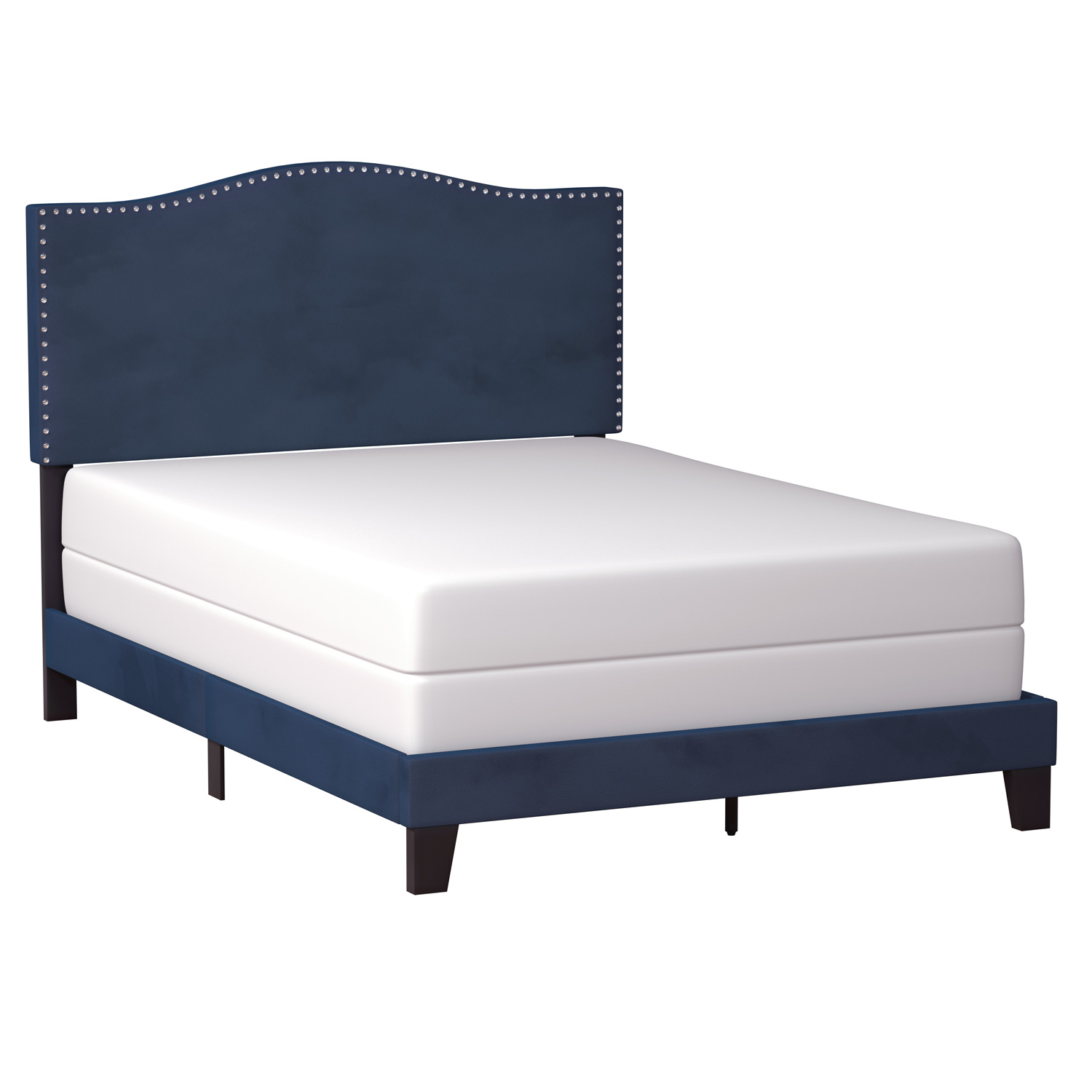 Hillsdale Kiley Upholstered Bed - Blue Velvet