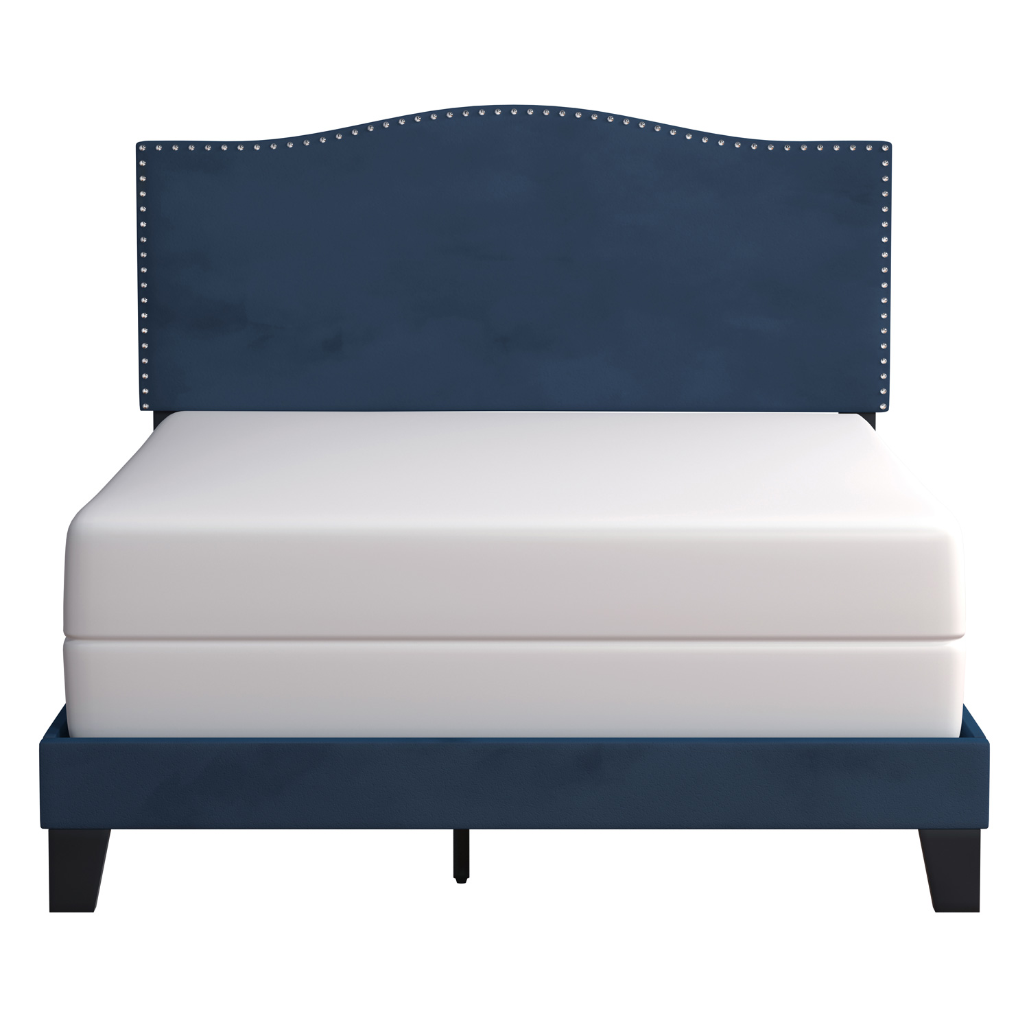 Hillsdale Kiley Upholstered Bed - Blue Velvet