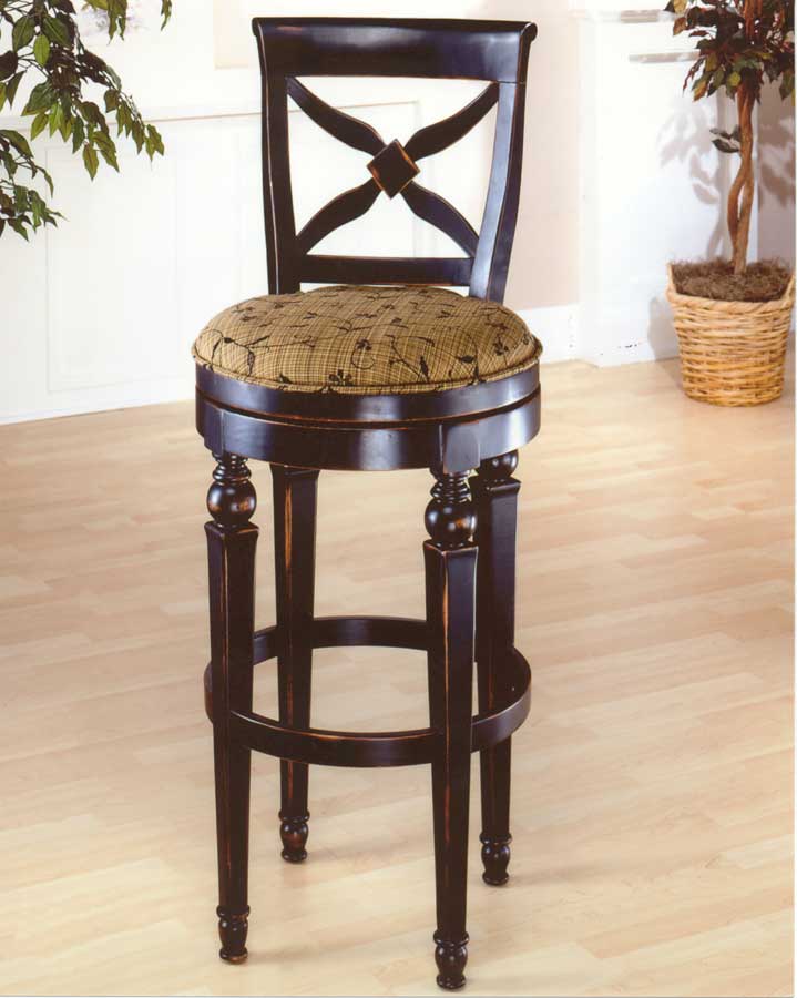Hillsdale Normandy Swivel Wood Counter Stool