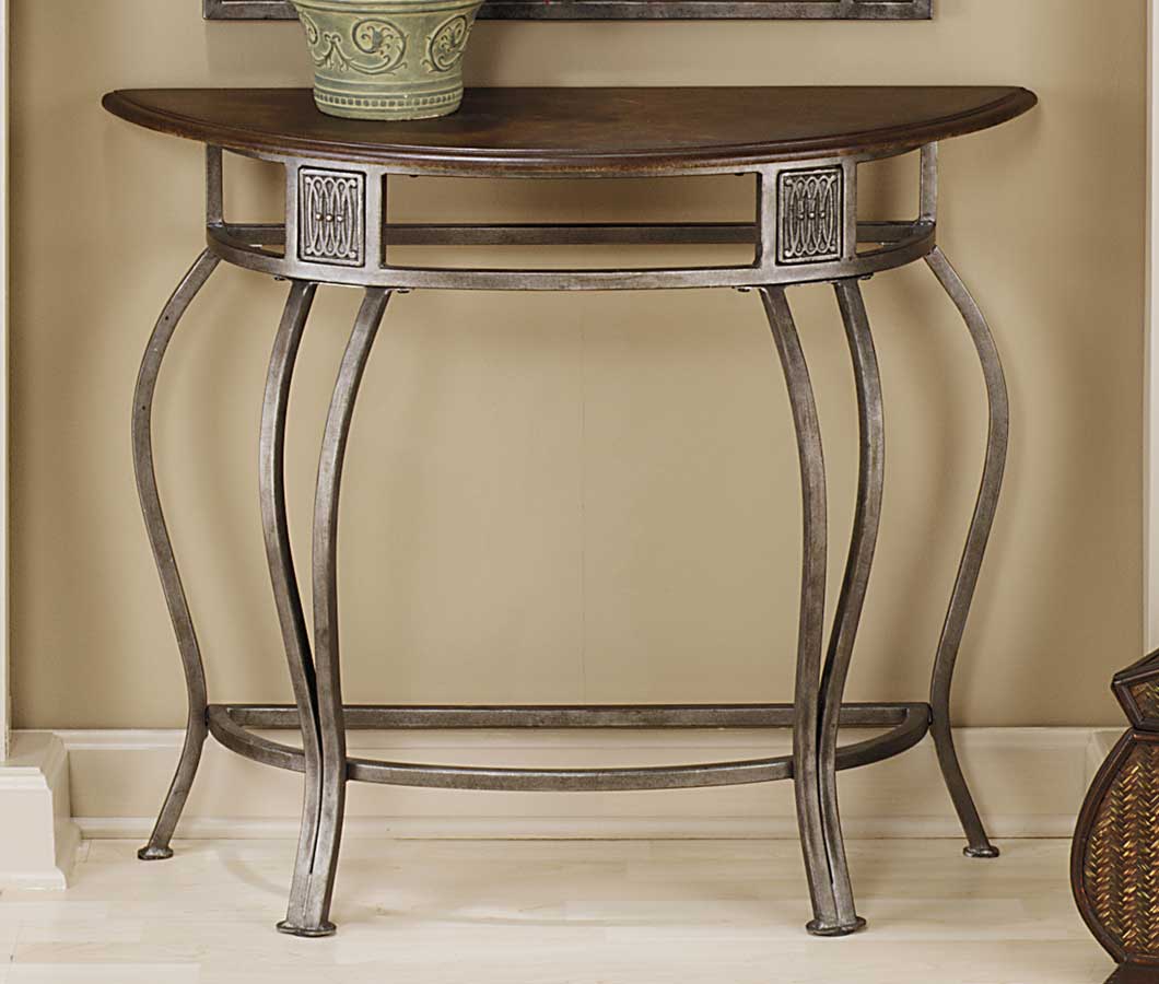 Hillsdale Montello Console Table with Wood Top