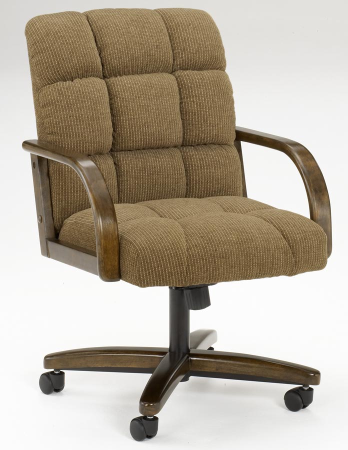 Hillsdale Frankfort Fabric Caster Chair