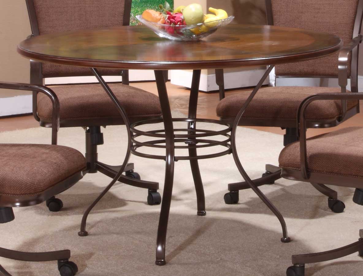Hillsdale Trebec/Montero Round Wood Dining Table