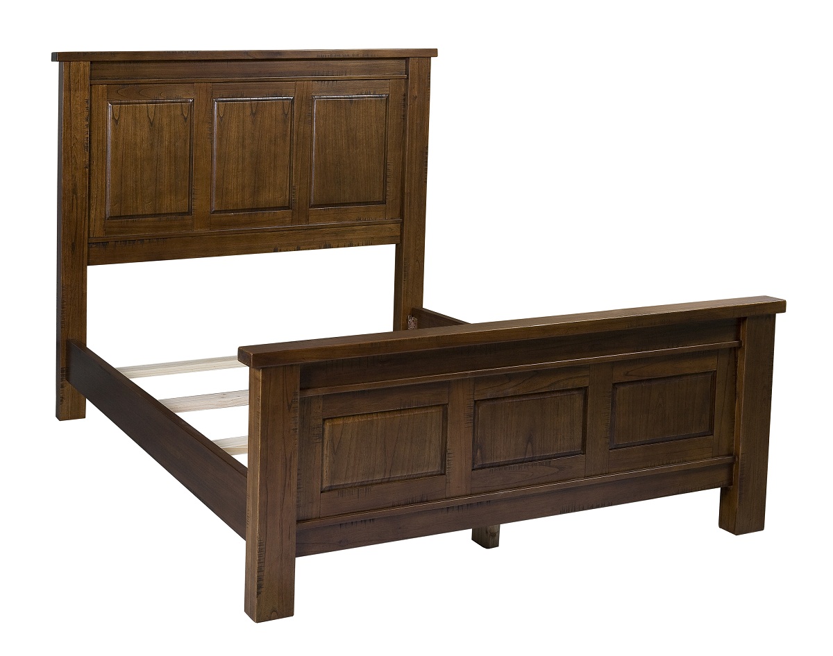 Hillsdale Outback Panel Bed - Distressed Chestnut