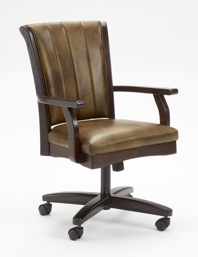 Hillsdale Grand Bay Caster Chair - Cherry