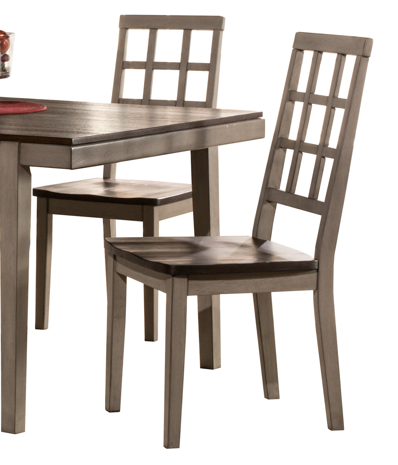 Hillsdale Garden Park Dining Chair - Gray/Espresso