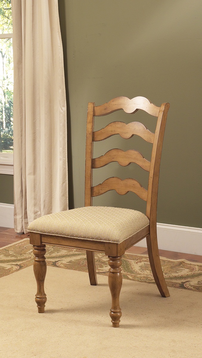 Hillsdale Hamptons Side Chair - Weathered Pine