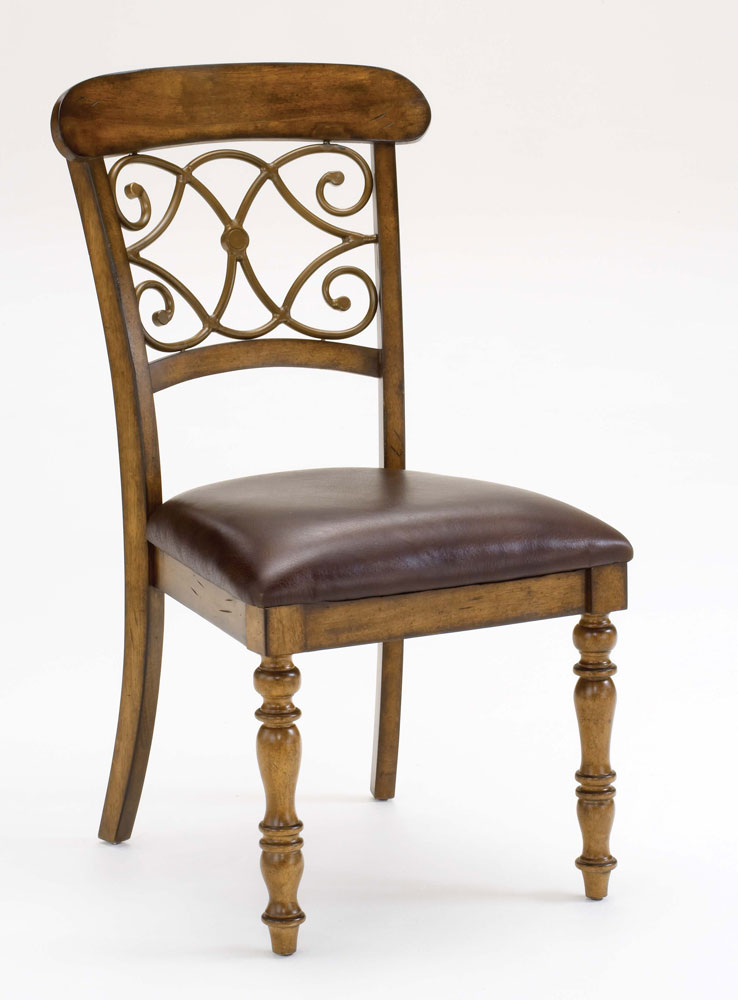 Hillsdale Bergamo Dining Chairs - Weathered Brown