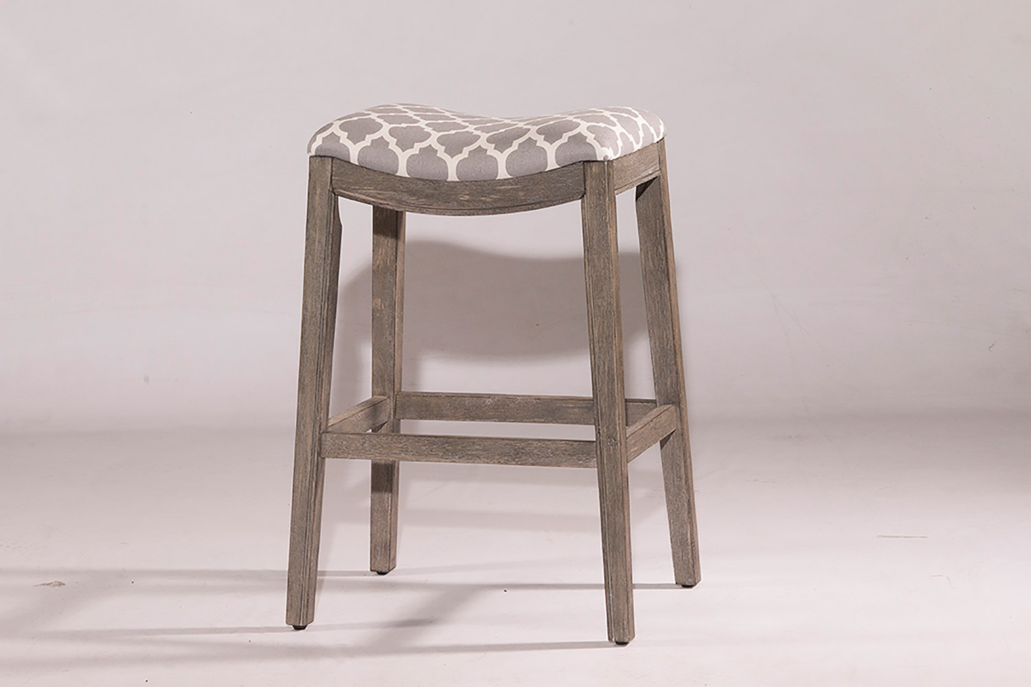 Hillsdale Sorella Wood Backless Counter Height Stool - Weathered Gray