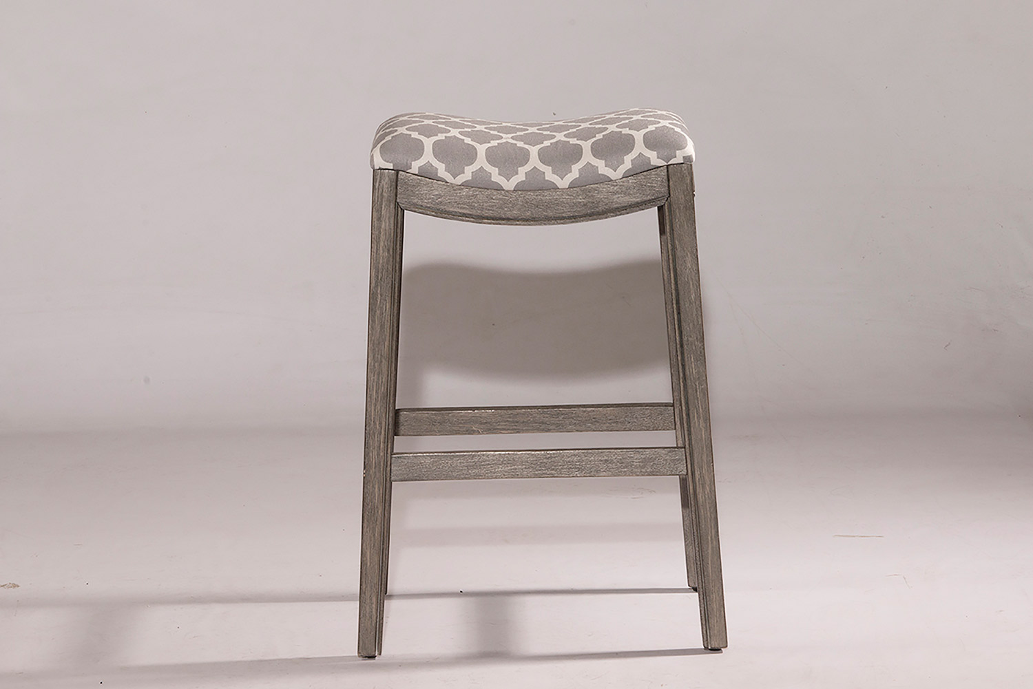 Hillsdale Sorella Wood Backless Counter Height Stool - Weathered Gray