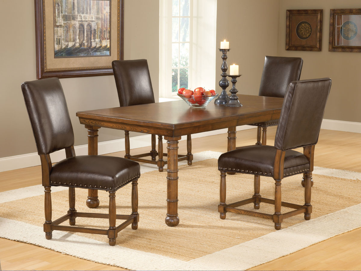 Hillsdale Hartland Dining Set A - Dark Oak Hillsdale Hartland Dining Set A - Dark Oak