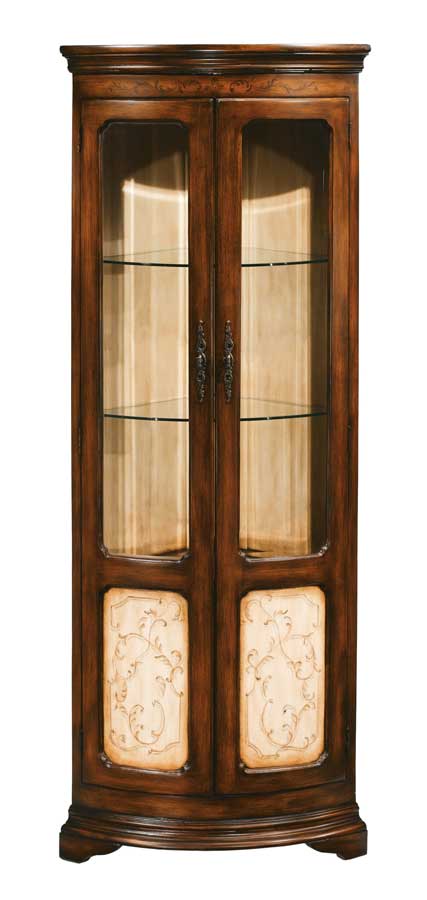 Hillsdale Heritage Corner Display Cabinet