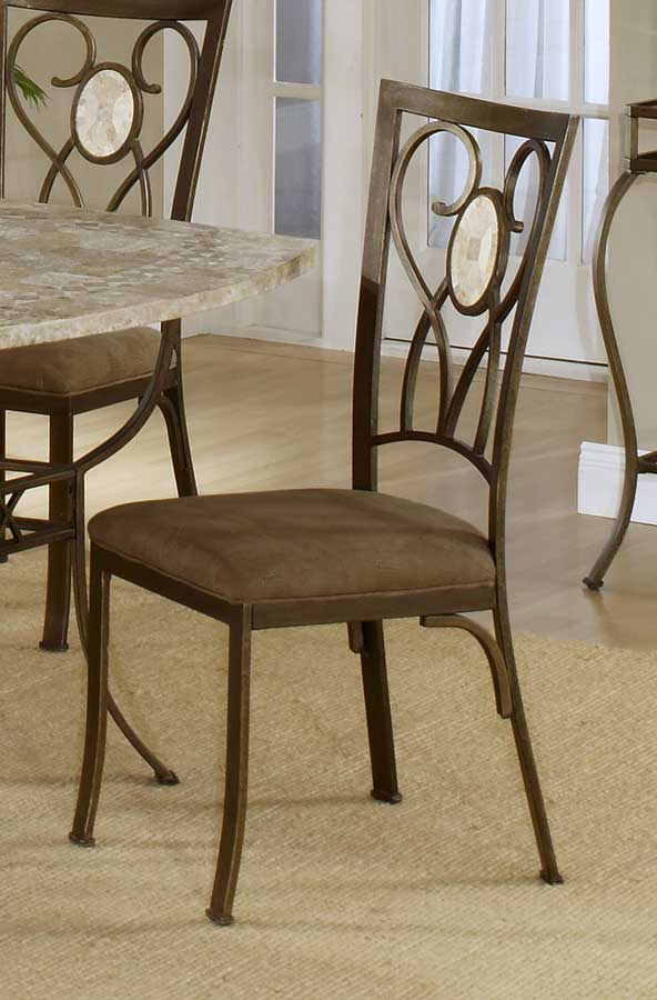 Hillsdale Brookside Oval Fossil Back Dining Chair