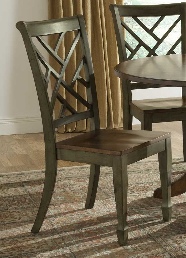 Hillsdale Garden Back Dining Side Chair - Antique Green