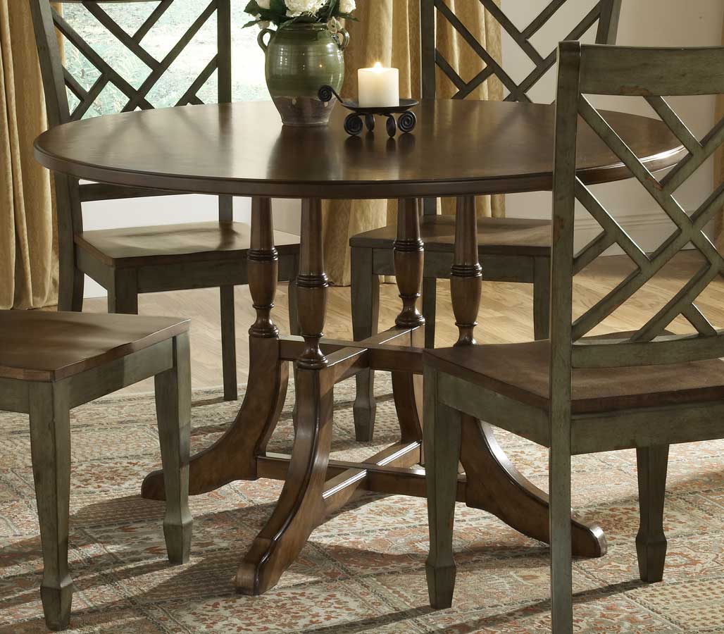 Hillsdale Garden Back Round Dining Table