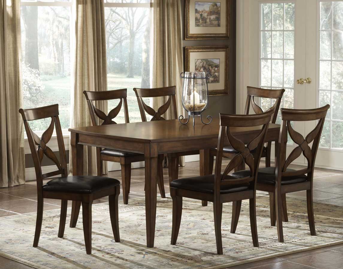 Hillsdale Chenoweth Dining Chair with Brown Vinyl