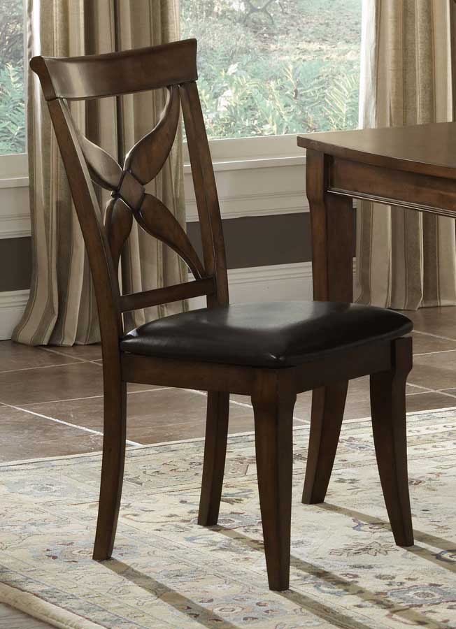 Hillsdale Chenoweth Dining Chair with Brown Vinyl