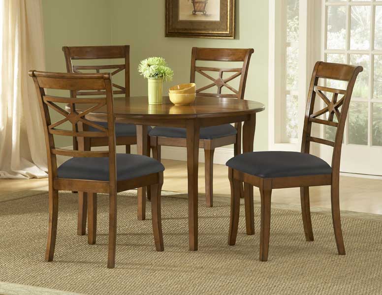 Hillsdale Kingstown Round Dining Set With Drop Leaf Hillsdale Kingstown Round Dining Set With Drop Leaf