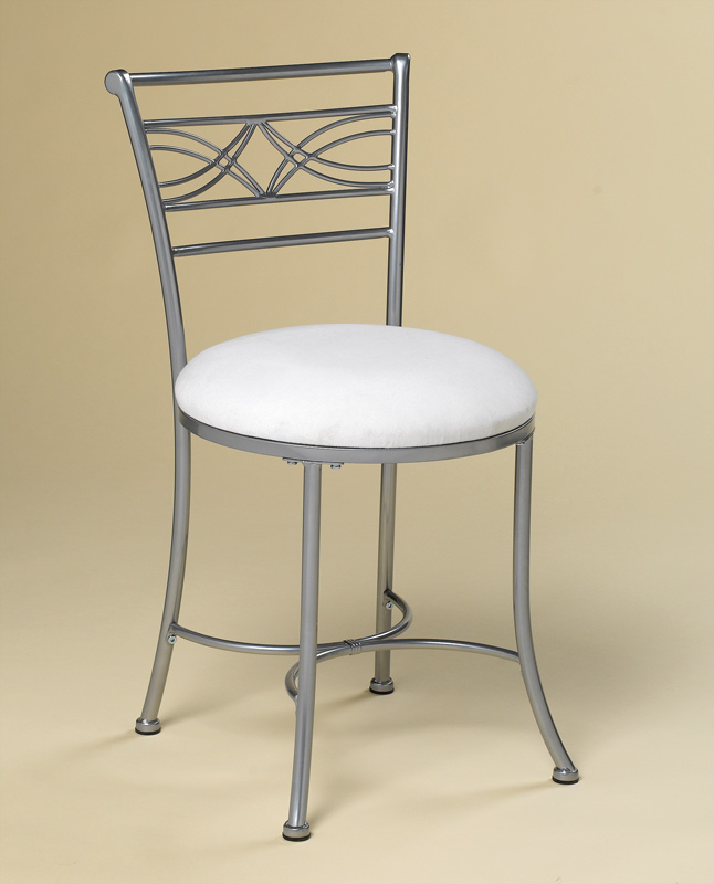 Hillsdale Dutton Vanity Stool Hillsdale Dutton Vanity Stool