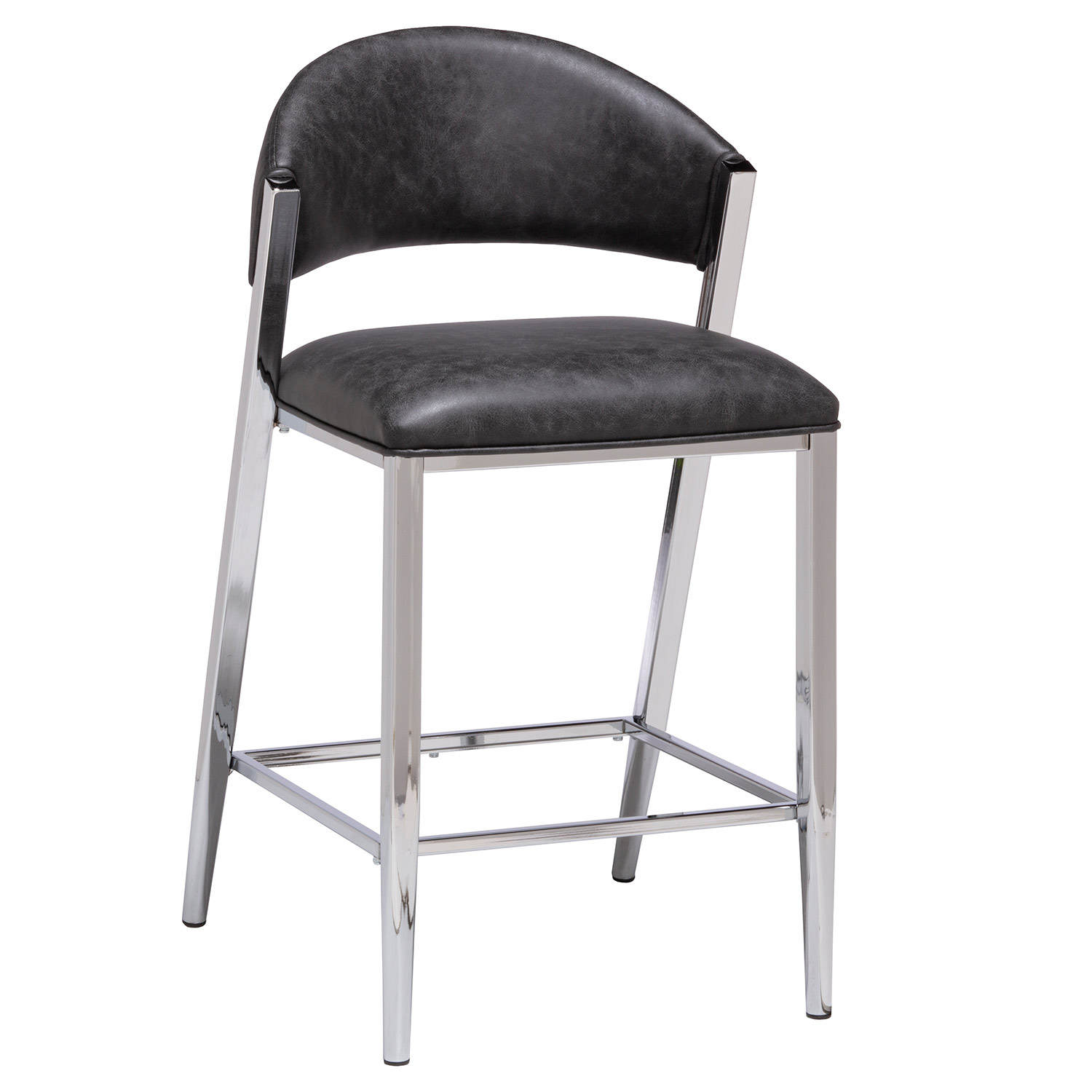 Hillsdale Molina Counter Height Stool - Chrome