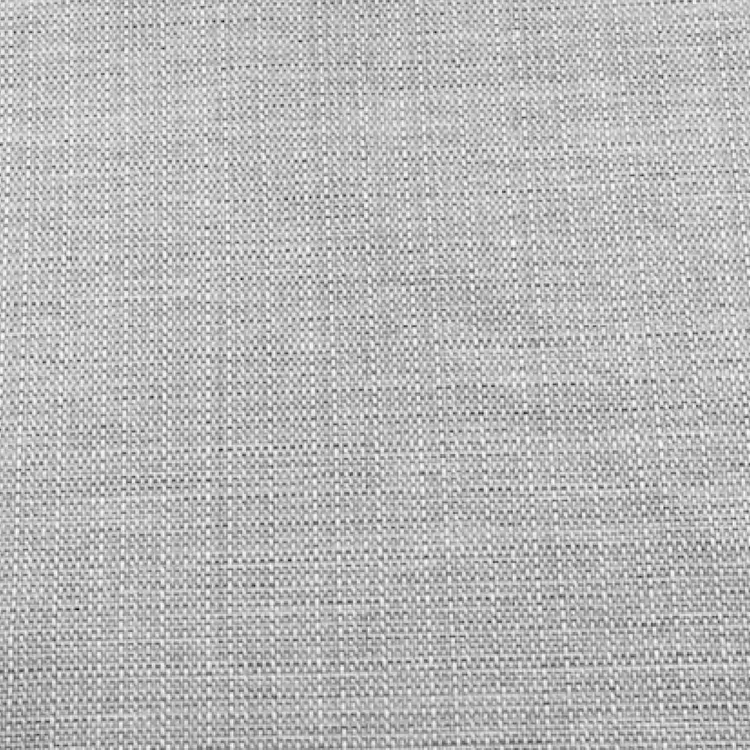 Hillsdale Sophia Tufted Backless Vanity Stool - White/Linen Gray Fabric