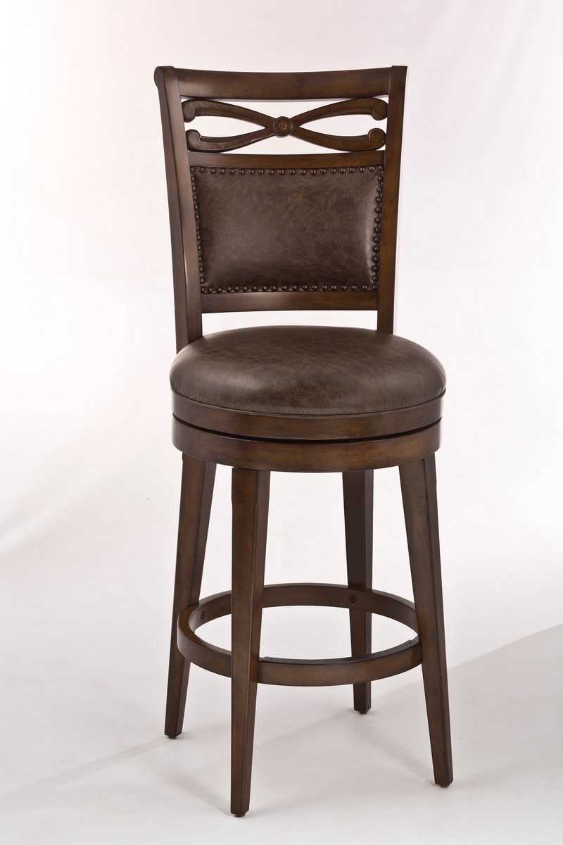 Hillsdale Seaton Springs Counter Stool - Weathered Walnut