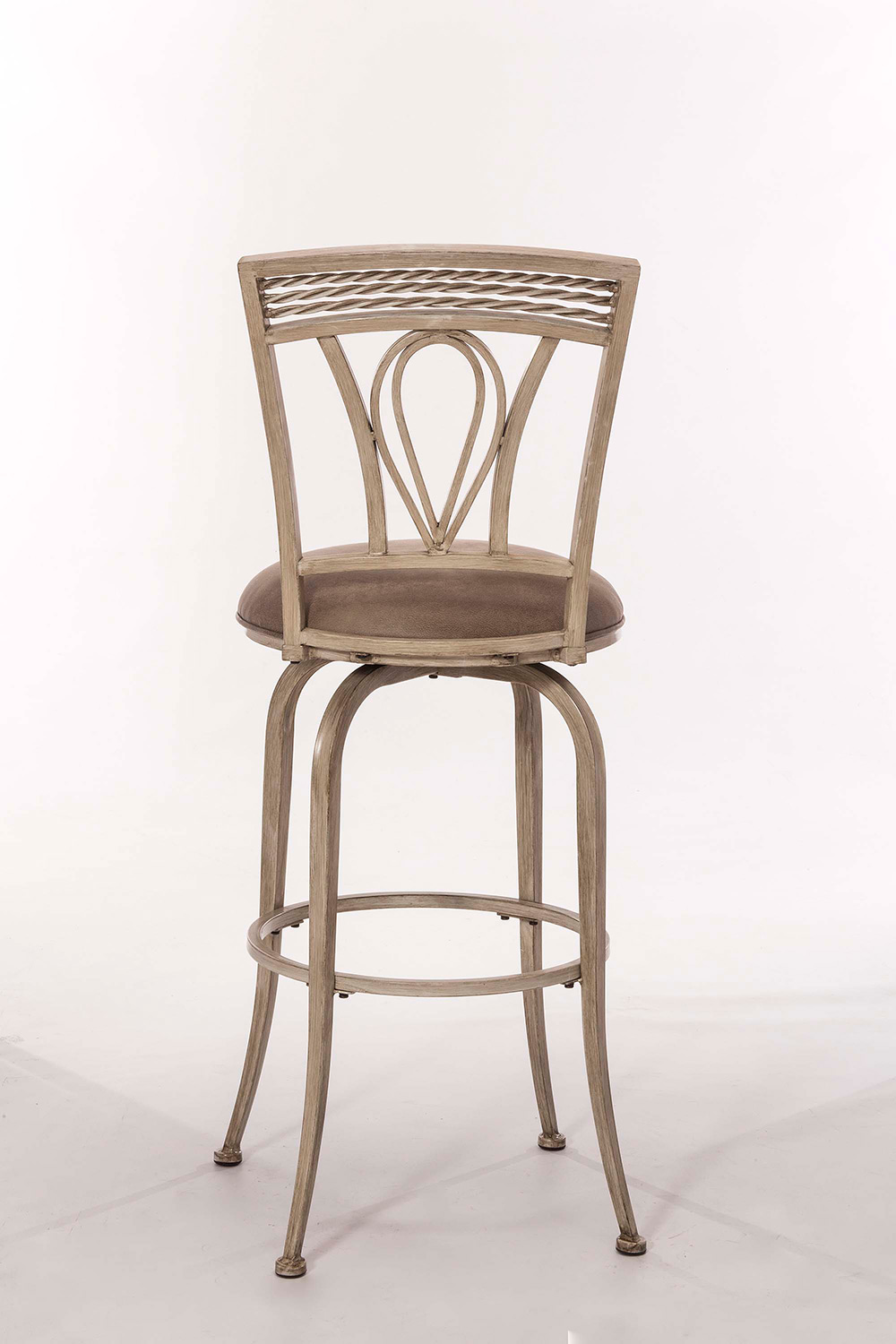 Hillsdale Napier Swivel Counter Stool - Aged Ivory