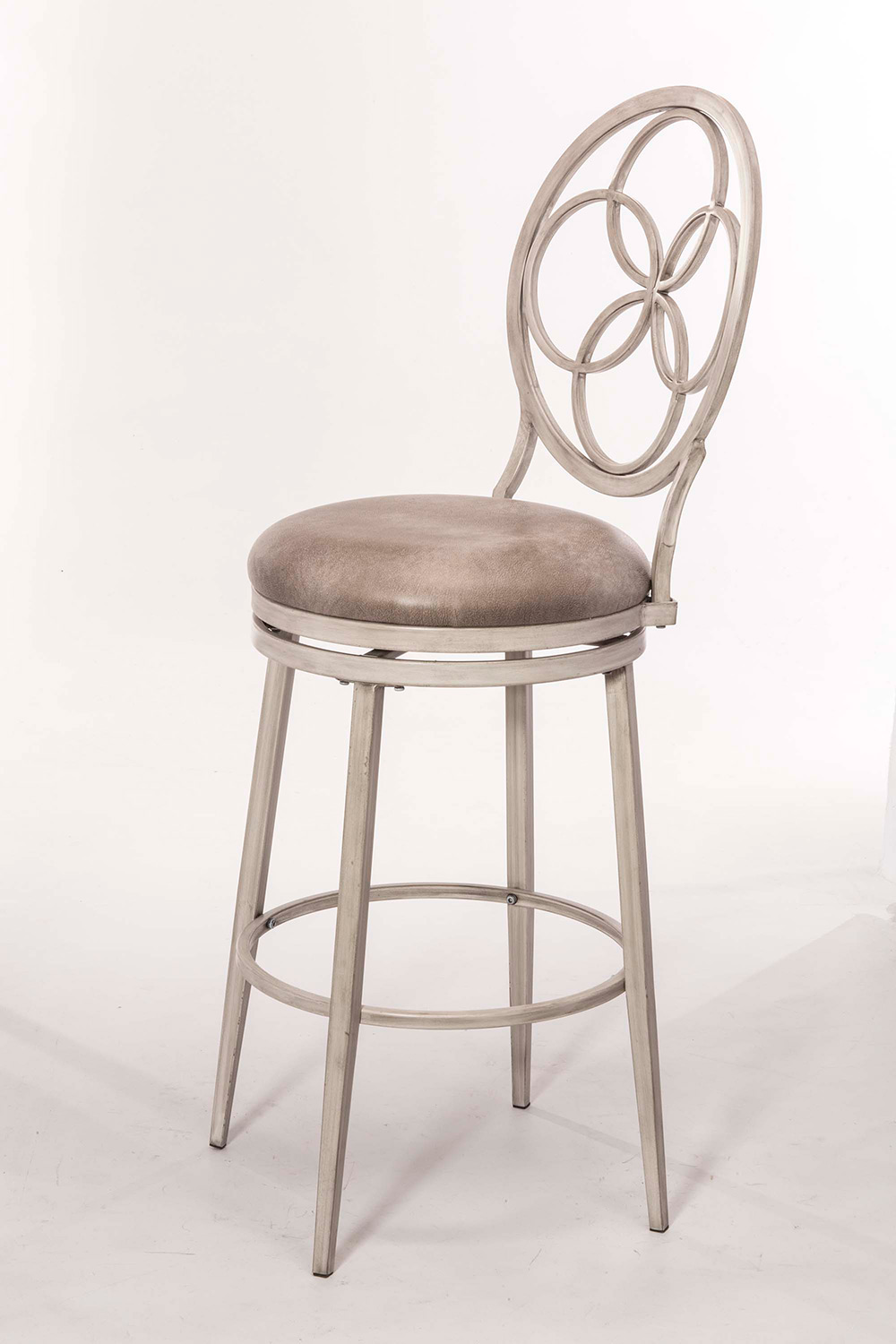 Hillsdale Donnelly Swivel Counter Stool - Weathered Gray
