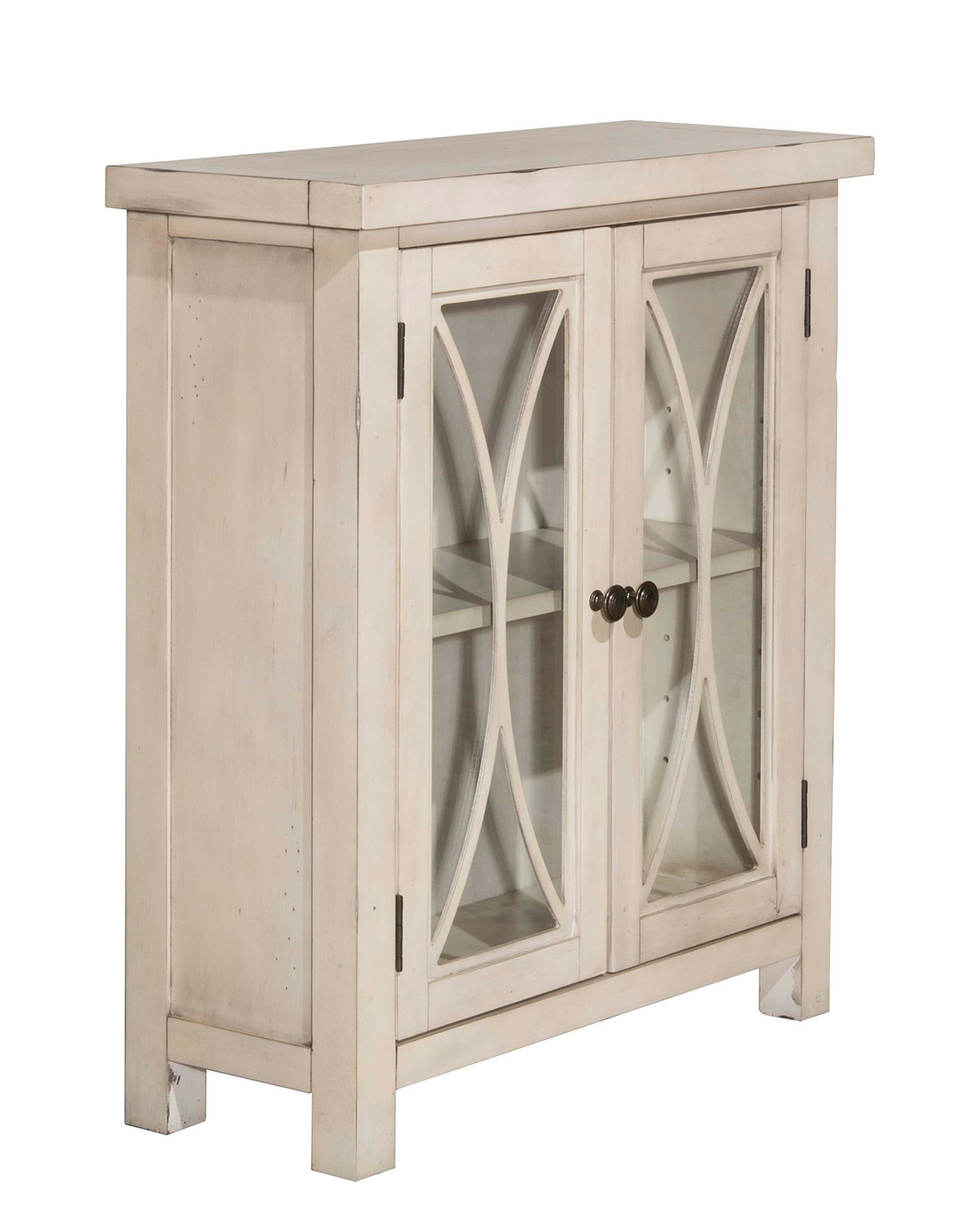 Hillsdale Bayside 2-Door Cabinet - Antique White