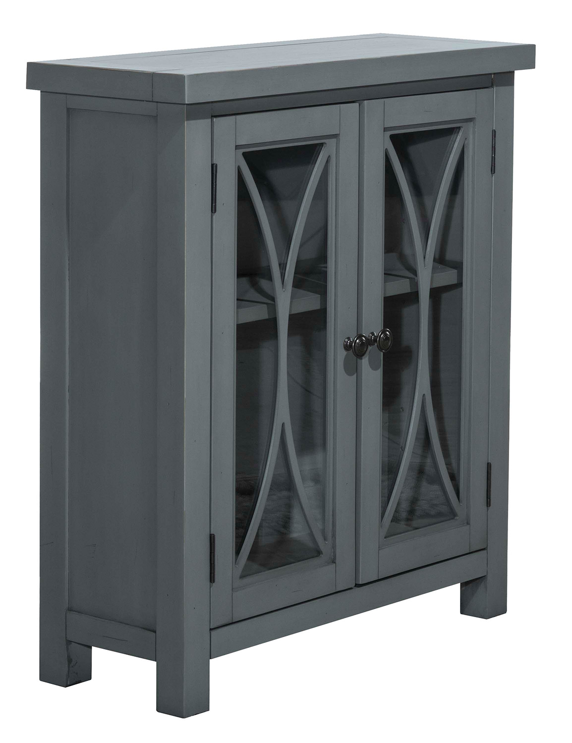 Hillsdale Bayside 2-Door Cabinet - Robin Blue