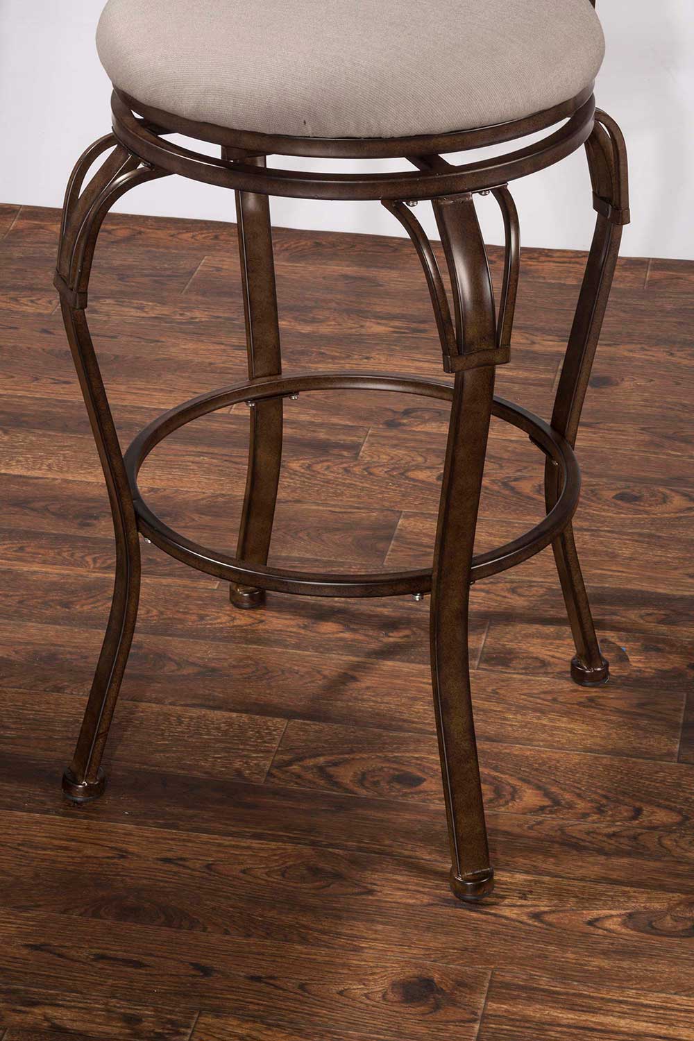 Hillsdale Kinsley Indoor/Outdoor Swivel Bar Stool Rubbed Bronze HD