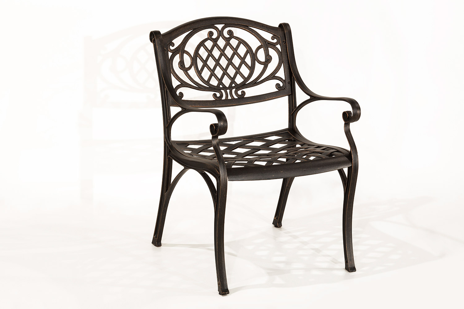 Hillsdale Esterton Indoor/Outdoor Arm Chair - Black/Gold