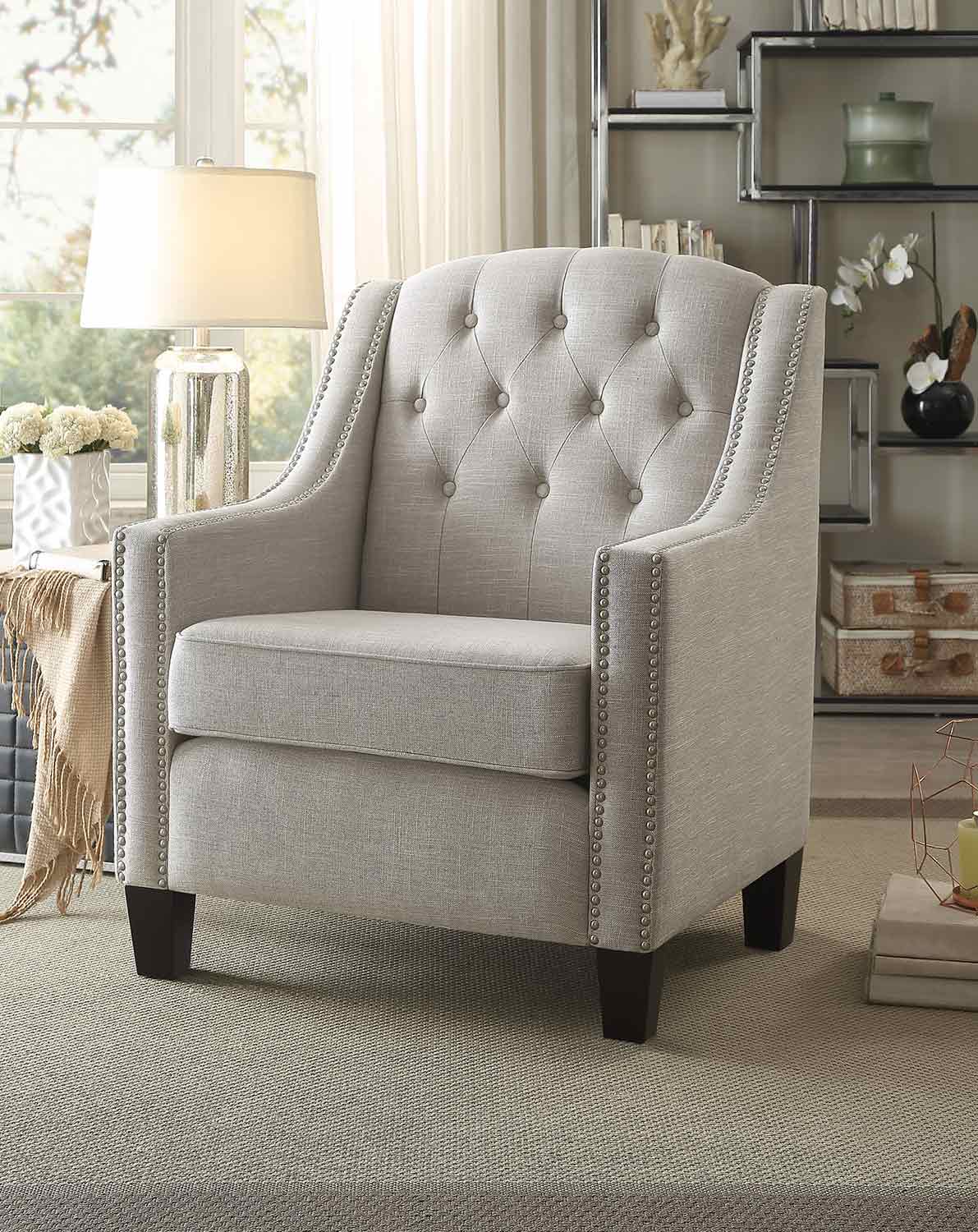 Homelegance Harmony Accent Chair - Neutral Beige