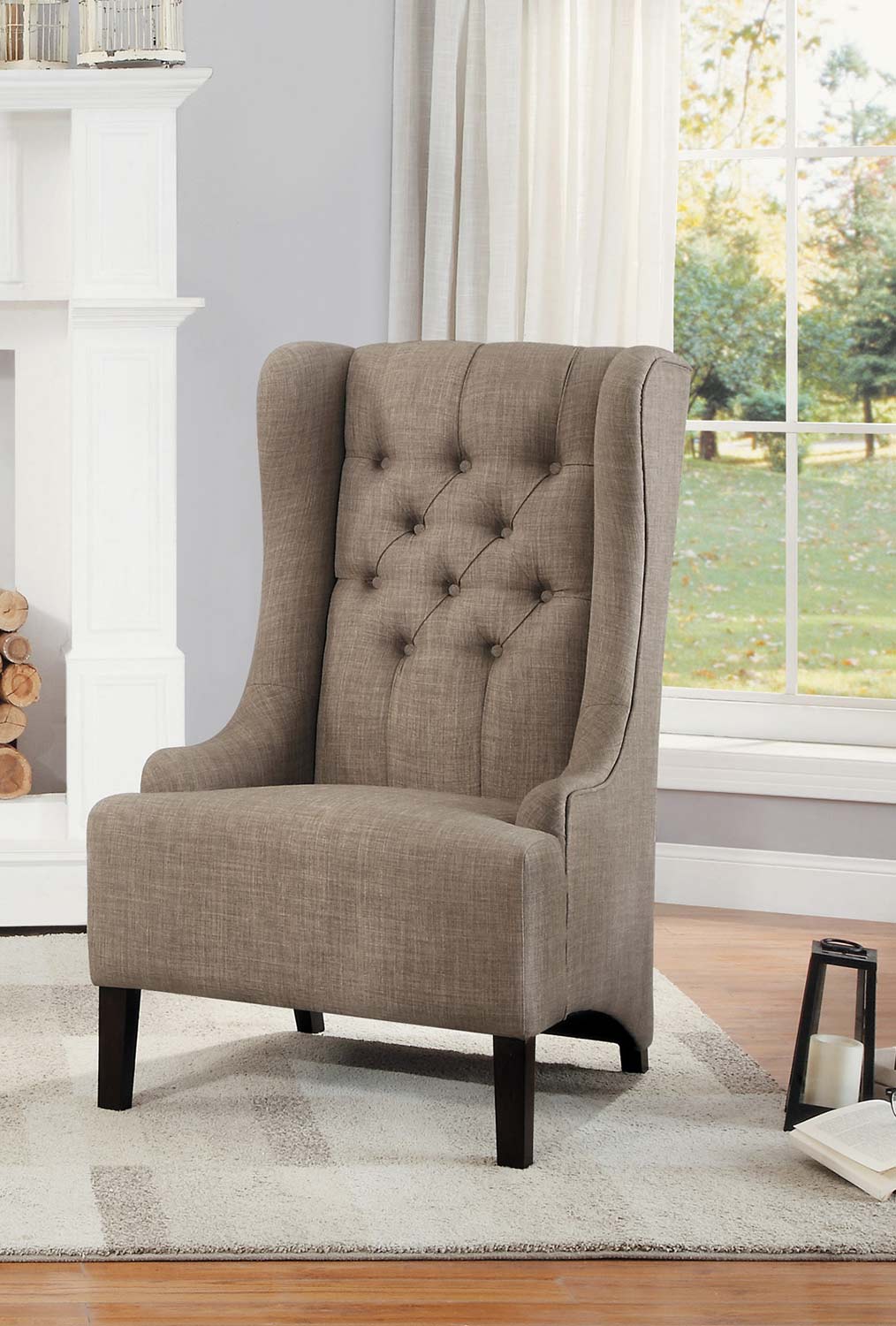 Homelegance Devon Accent Chair - Brown Homelegance Devon Accent Chair - Brown