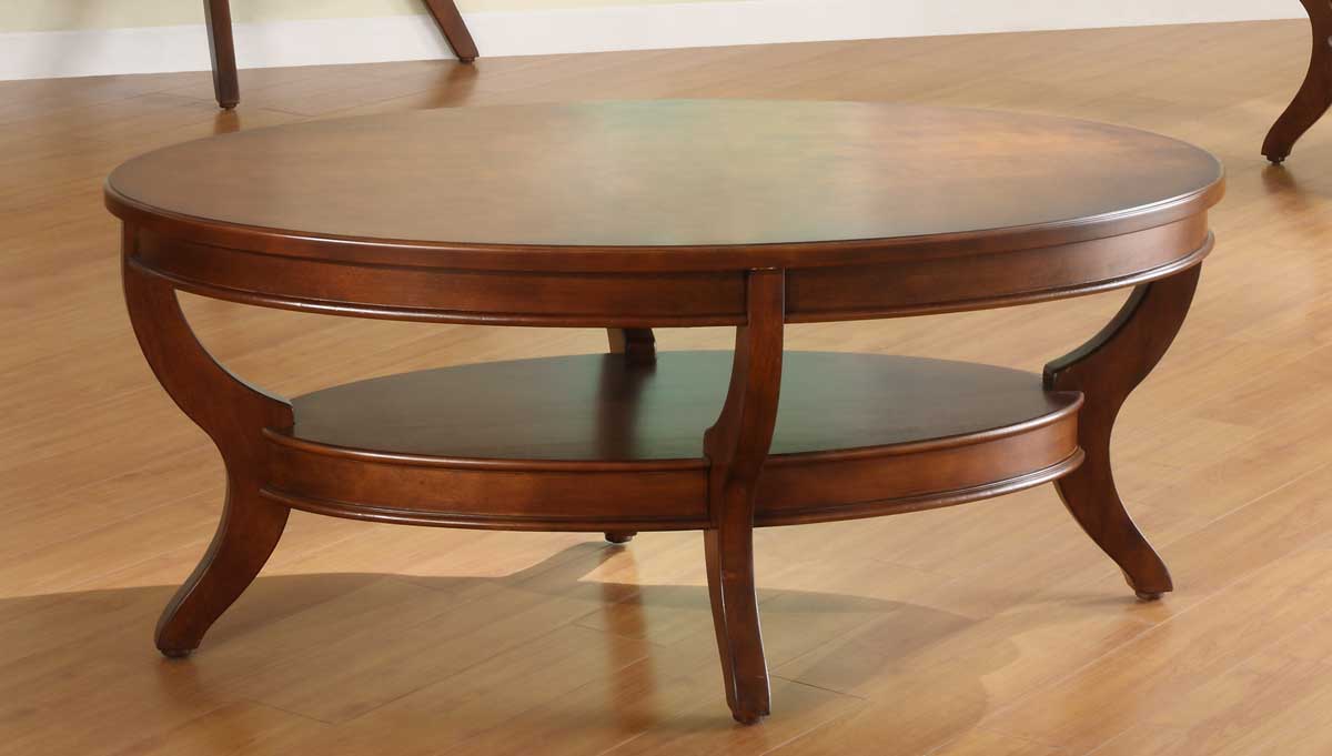 Homelegance Avalon Oval Cocktail Table