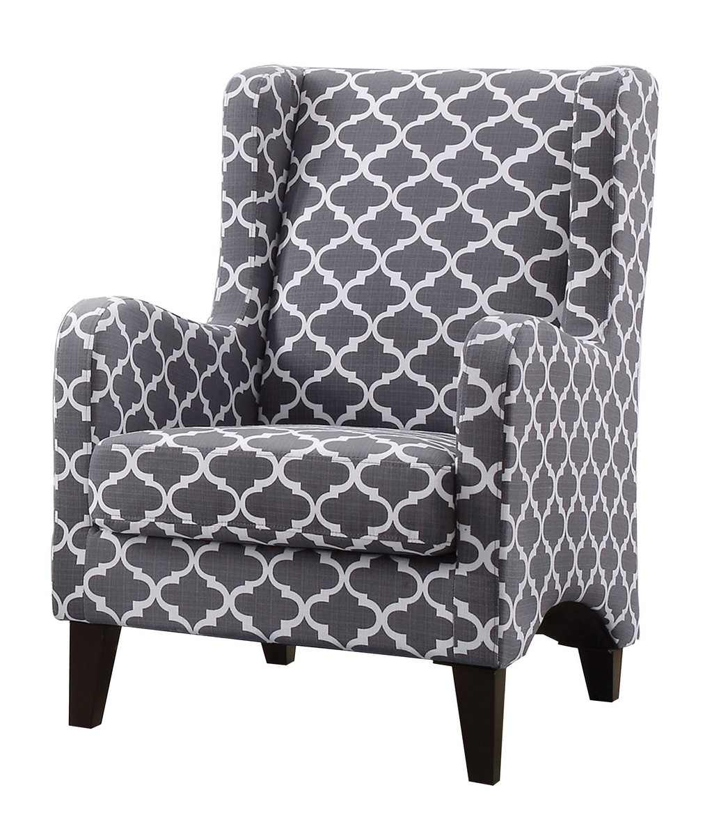 Homelegance Adlai Accent Chair - Grey Homelegance Adlai Accent Chair - Grey