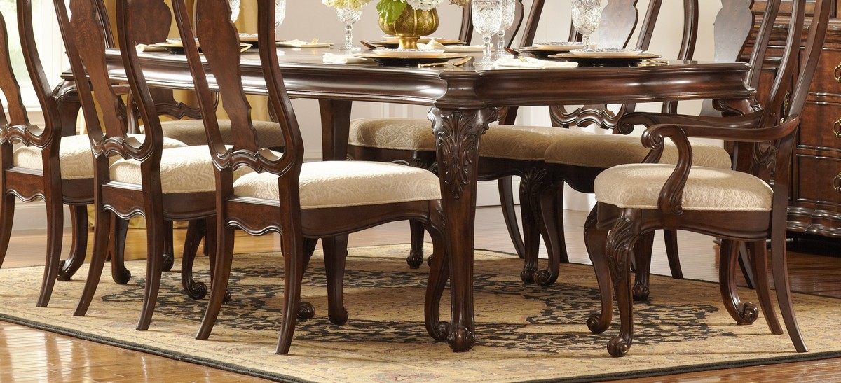 Homelegance Perry Hall Leg Dining Table